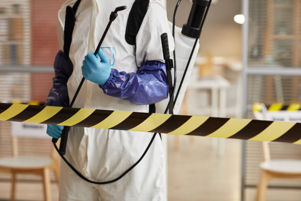 Professional Infectious Disease Decontamination technician working in Allenhurst, NJ